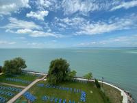 Balaton panorama from Hotel Világos